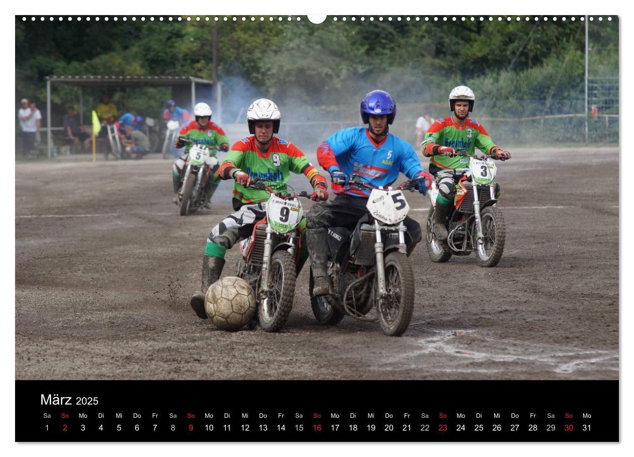 Bild: 9783435674596 | Motorsport: Motoball (Wandkalender 2025 DIN A2 quer), CALVENDO...