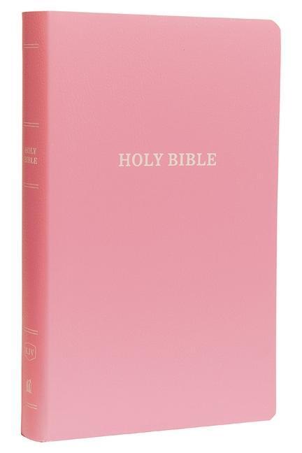 Cover: 9780718097950 | KJV, Gift and Award Bible, Imitation Leather, Pink, Red Letter Edition
