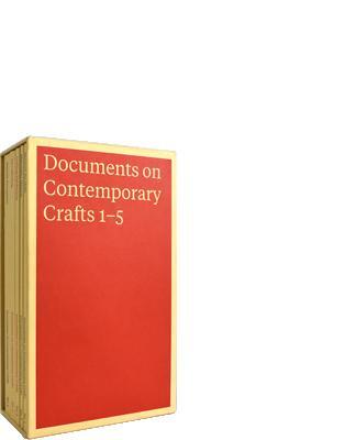Cover: 9783897905801 | DOCUMENTS ON CONTEMPORARY CRAFTS 1-5 | André Gali (u. a.) | Buch