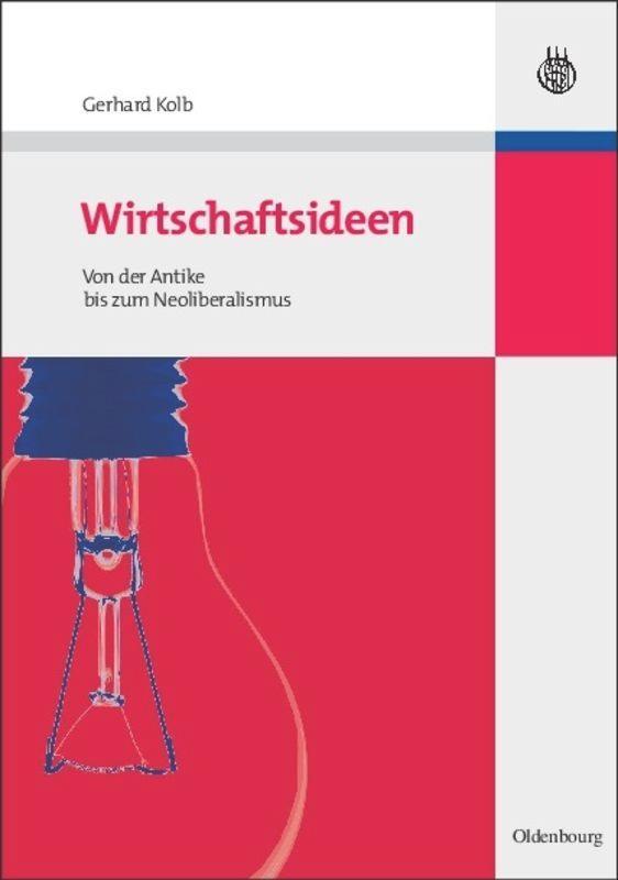 Cover: 9783486588521 | Wirtschaftsideen | Von der Antike bis zum Neoliberalismus | Kolb | IX