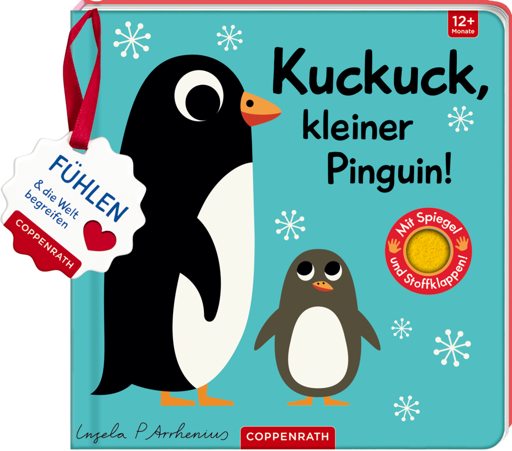 Cover: 9783649631811 | Mein Filz-Fühlbuch: Kuckuck, kleiner Pinguin! | Ingela P. Arrhenius