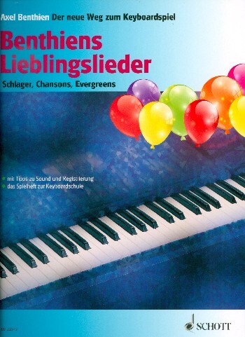 Cover: 9790001161503 | Benthiens Lieblingslieder | Schott Music | EAN 9790001161503