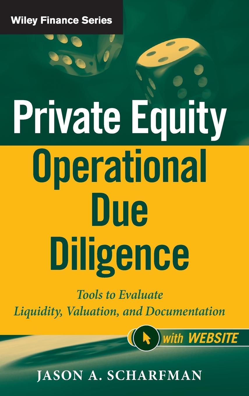 Cover: 9781118113905 | Private Equity Operational Due Diligence | Jason A. Scharfman | Buch