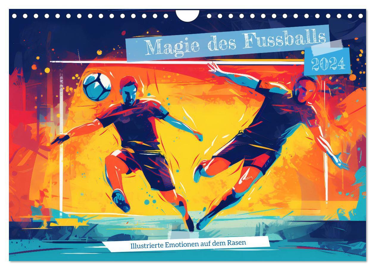 Cover: 9783383647932 | Magie des Fussballs - Illustrierte Emotionen auf dem Rasen...