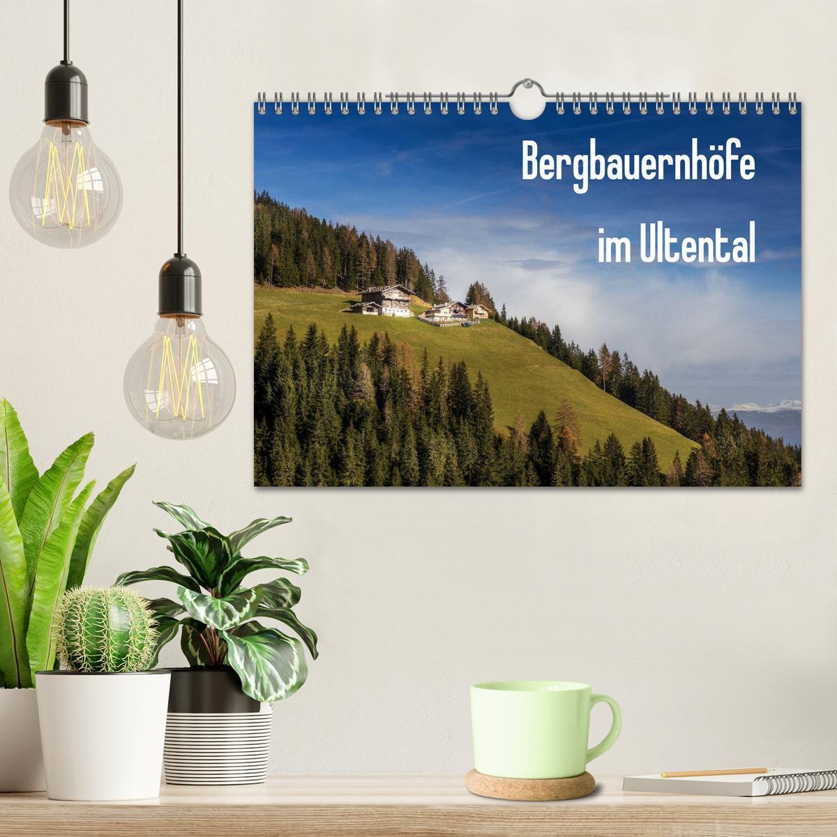 Bild: 9783435617807 | Bergbauernhöfe im Ultental (Wandkalender 2025 DIN A4 quer),...