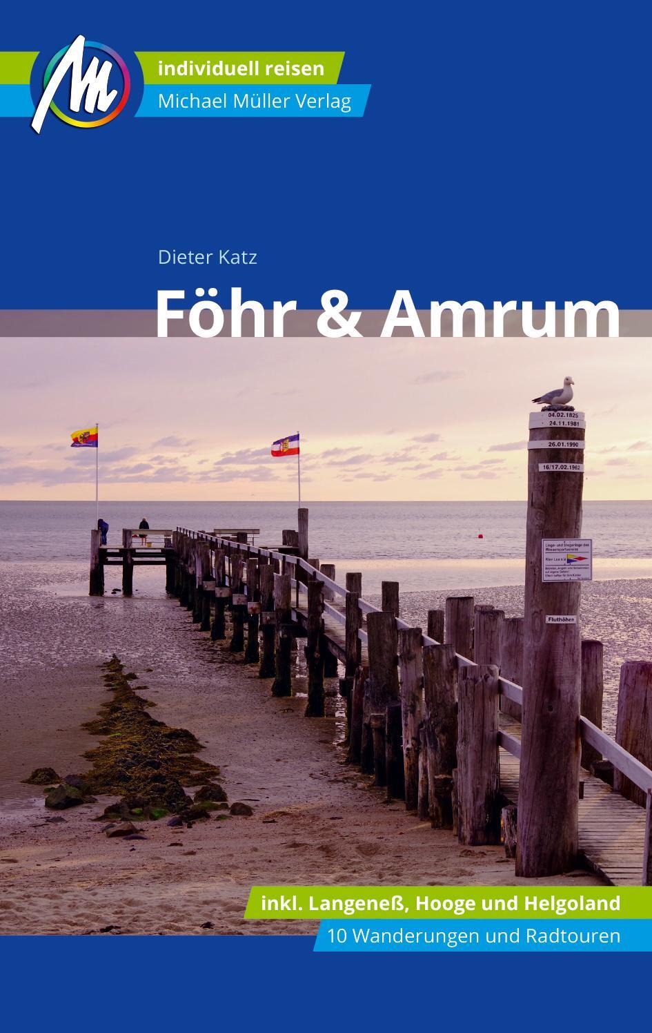 Cover: 9783956549335 | Föhr & Amrum Reiseführer Michael Müller Verlag | Katz Dieter | Buch