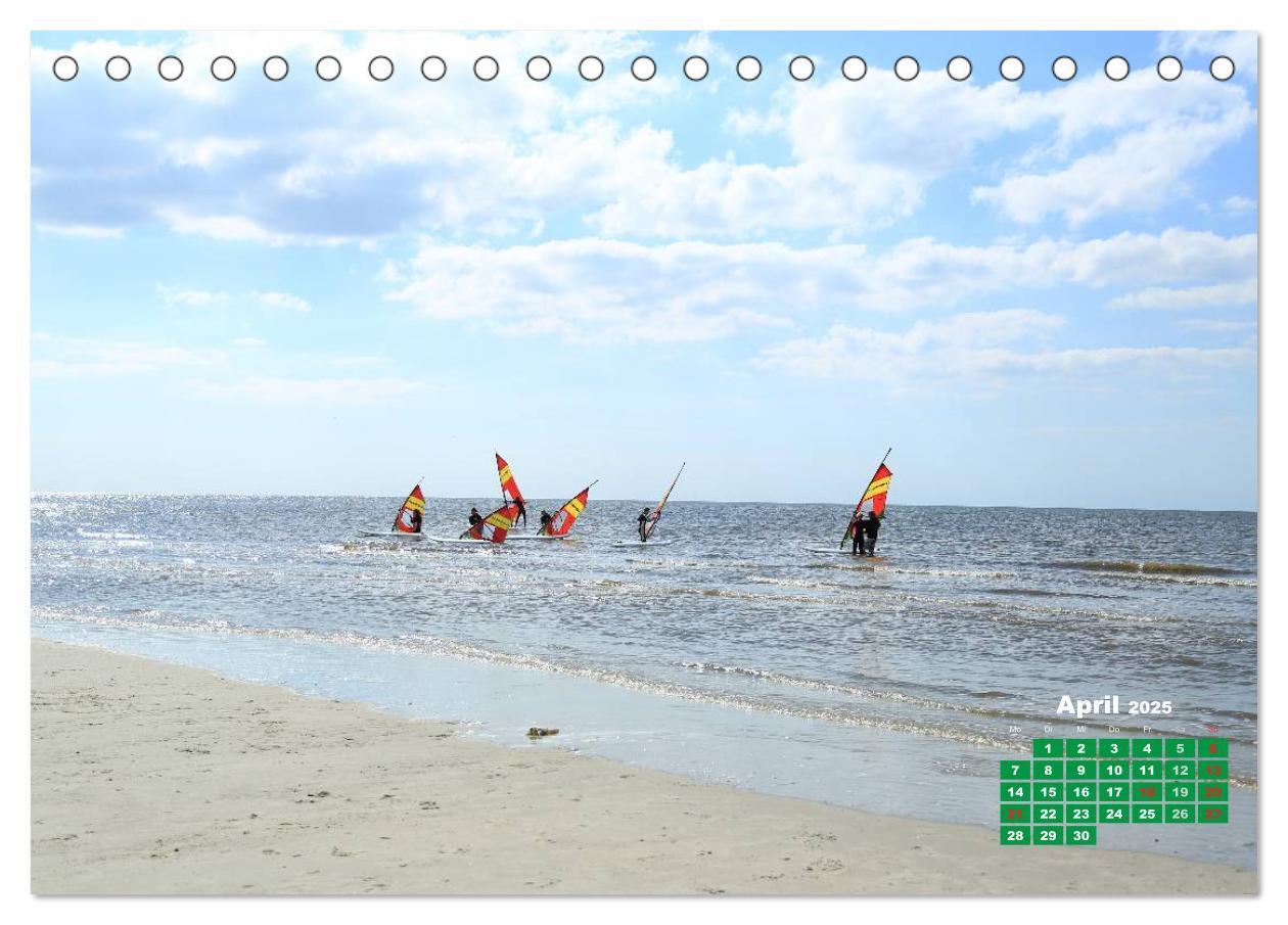 Bild: 9783435793426 | St. Peter-Ording (Tischkalender 2025 DIN A5 quer), CALVENDO...