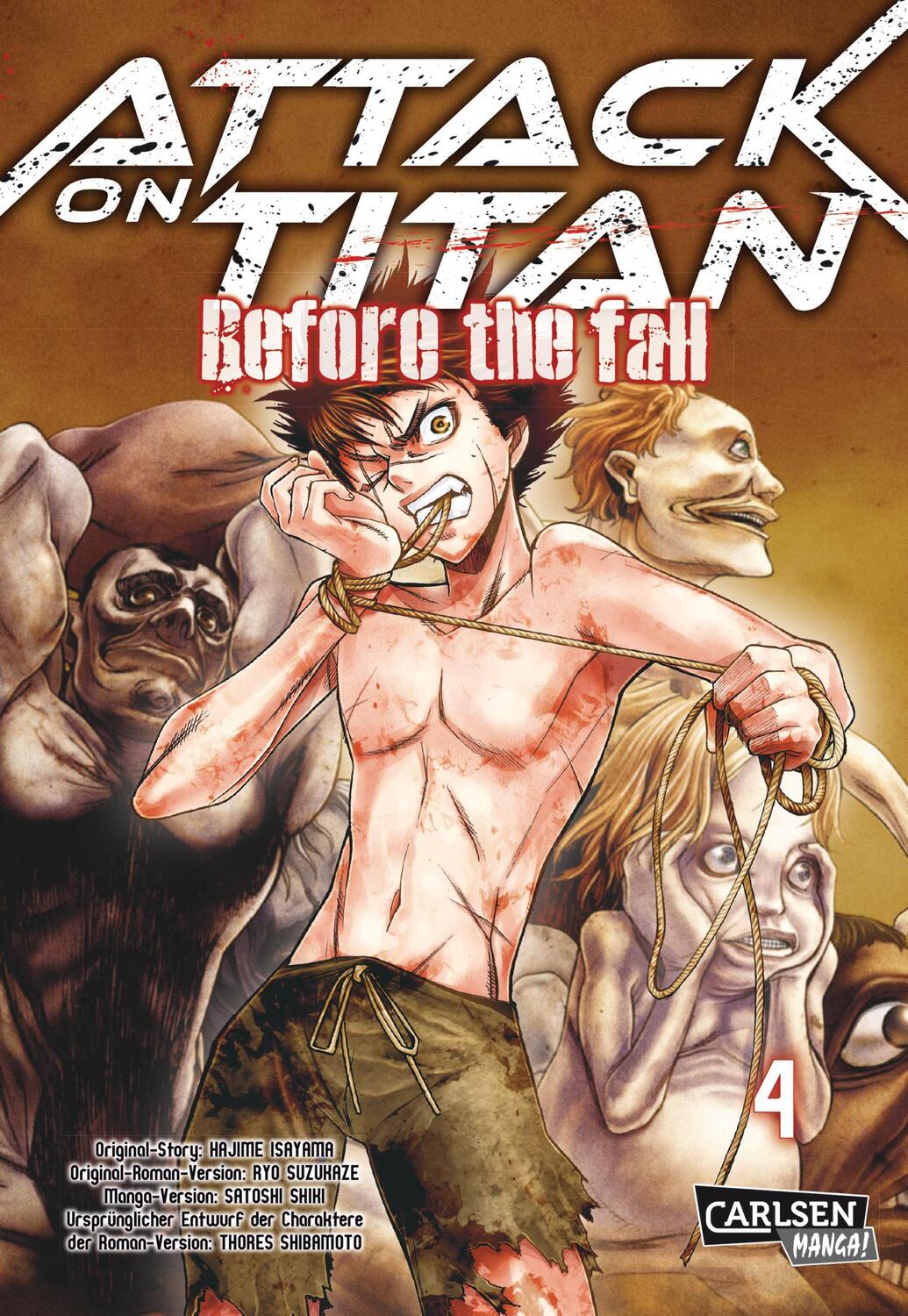 Cover: 9783551743732 | Attack on Titan - Before the Fall 4 | Hajime Isayama (u. a.) | Buch