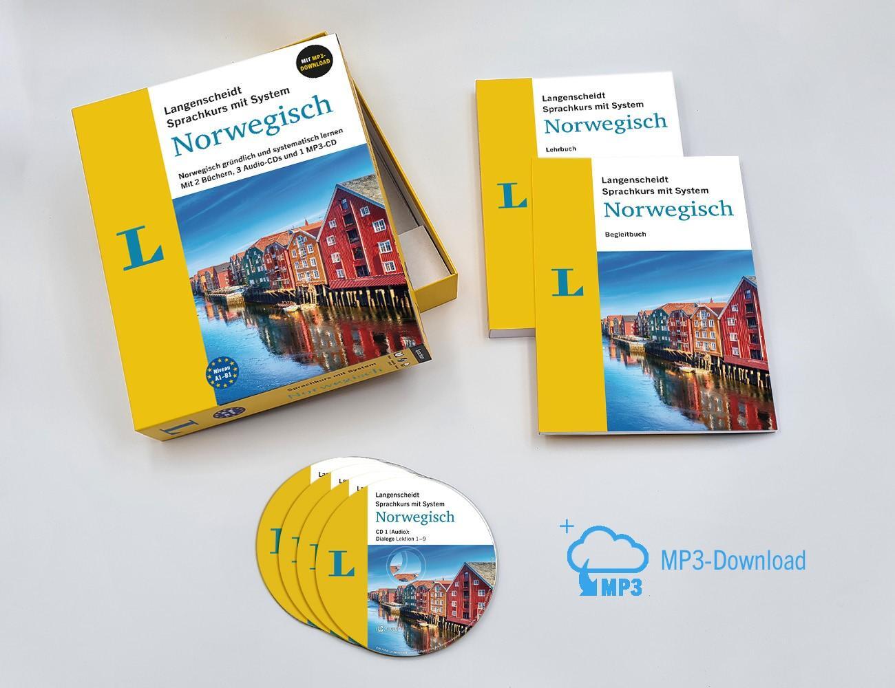 Bild: 9783125635685 | Langenscheidt Sprachkurs mit System Norwegisch | Buch | 288 S. | 2024