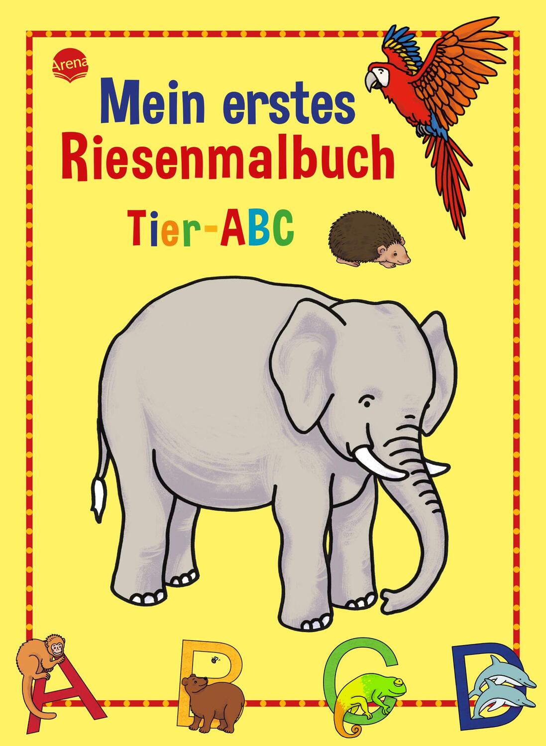 Cover: 9783401715421 | Tier-ABC | Mein erstes Riesenmalbuch | Broschüre | Deutsch | 2019