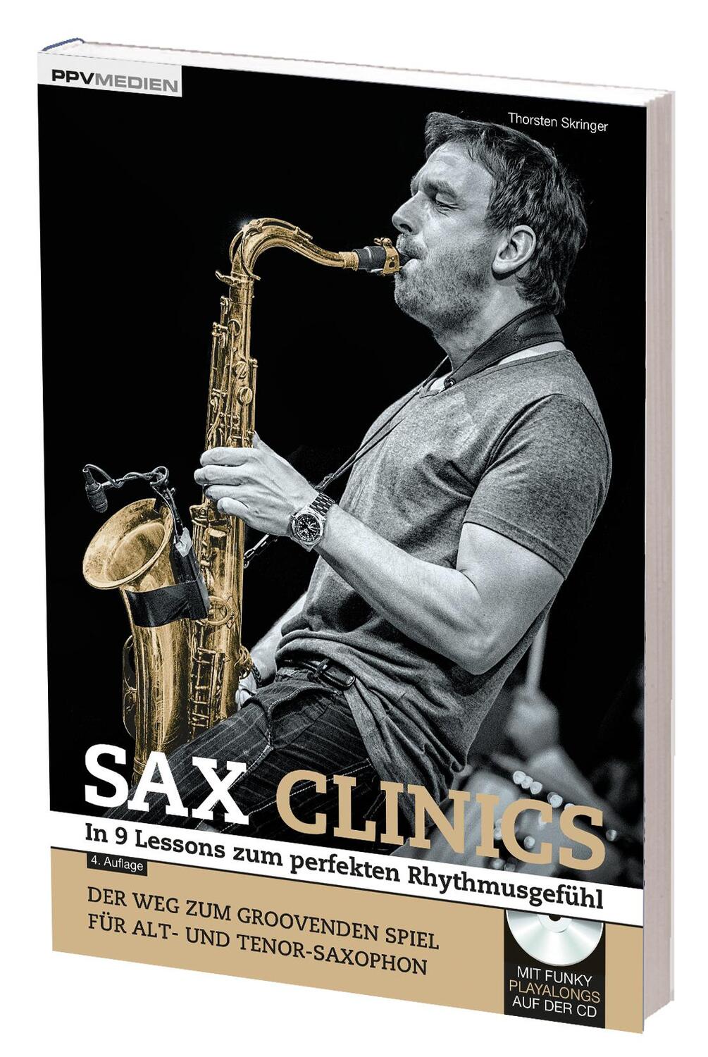 Cover: 9783955121556 | Sax Clinics | Der Weg zum perfekten Rhythmusgefühl | Thorsten Skringer