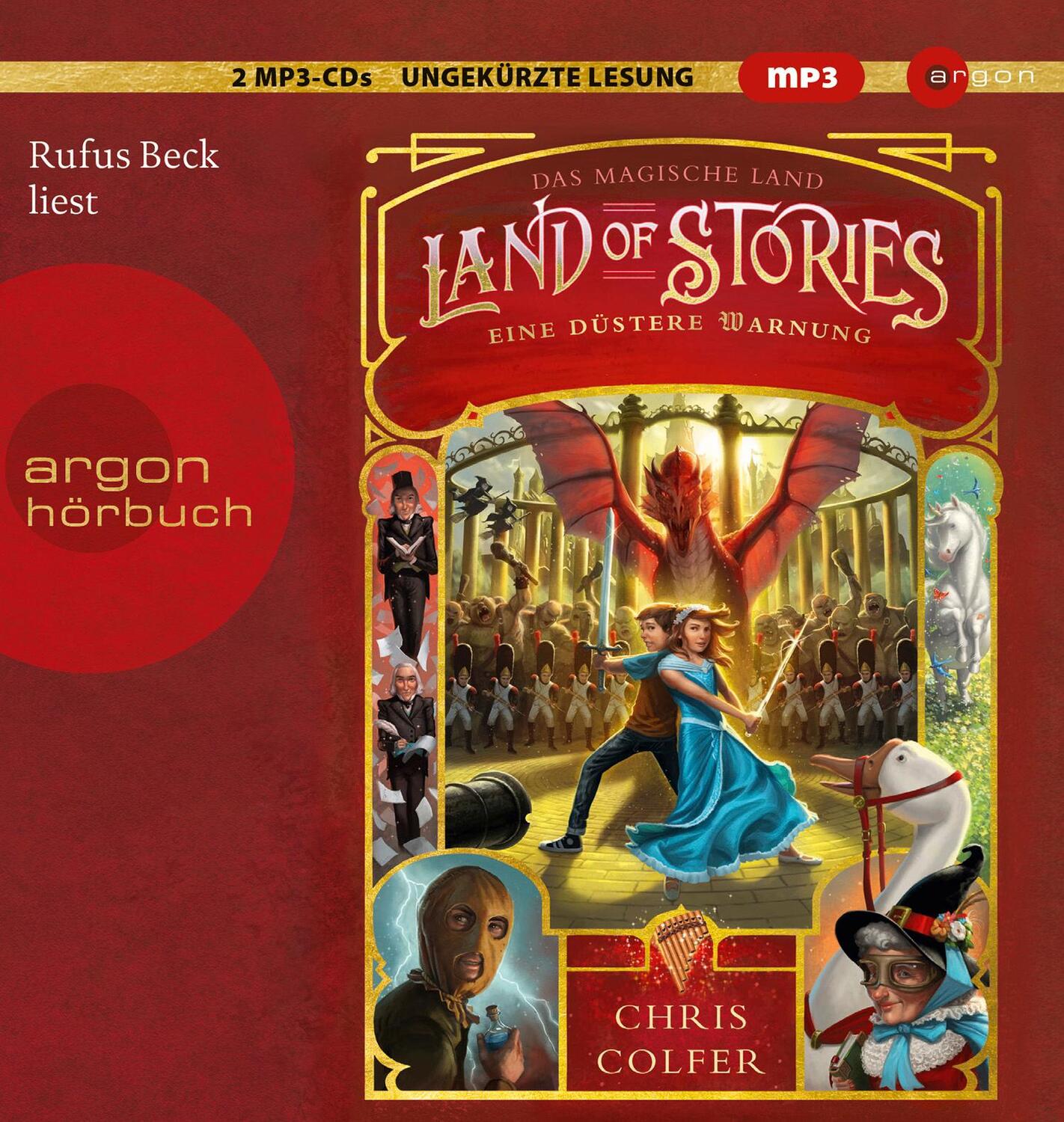 Cover: 9783839842133 | Land of Stories: Das magische Land 3 - Eine düstere Warnung | Colfer