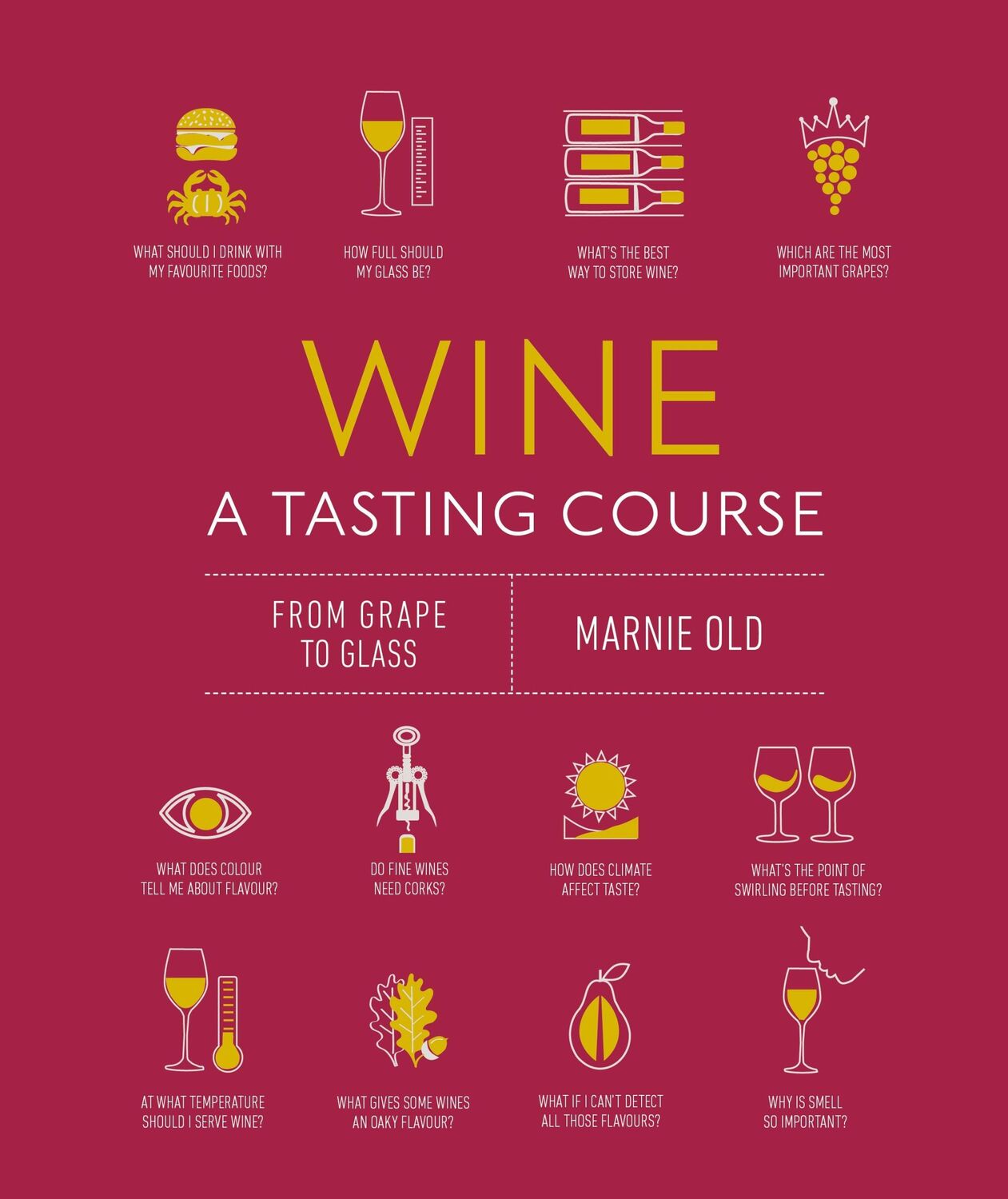 Cover: 9780241491522 | Wine: A Tasting Course | From Grape to Glass | Marnie Old | Buch