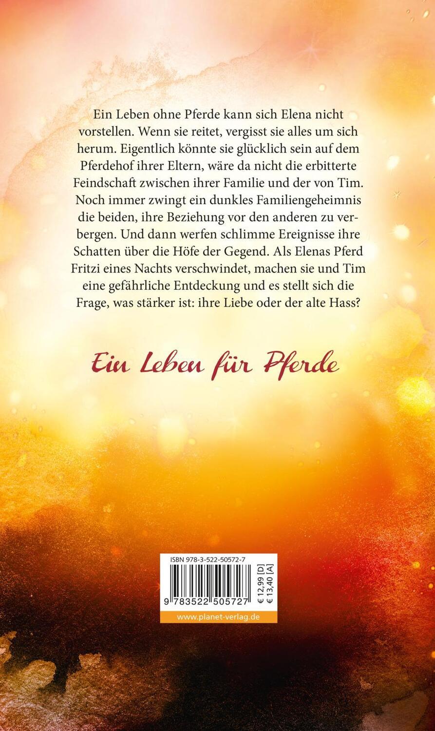 Rückseite: 9783522505727 | Elena - Ein Leben für Pferde 2: Sommer der Entscheidung | Nele Neuhaus