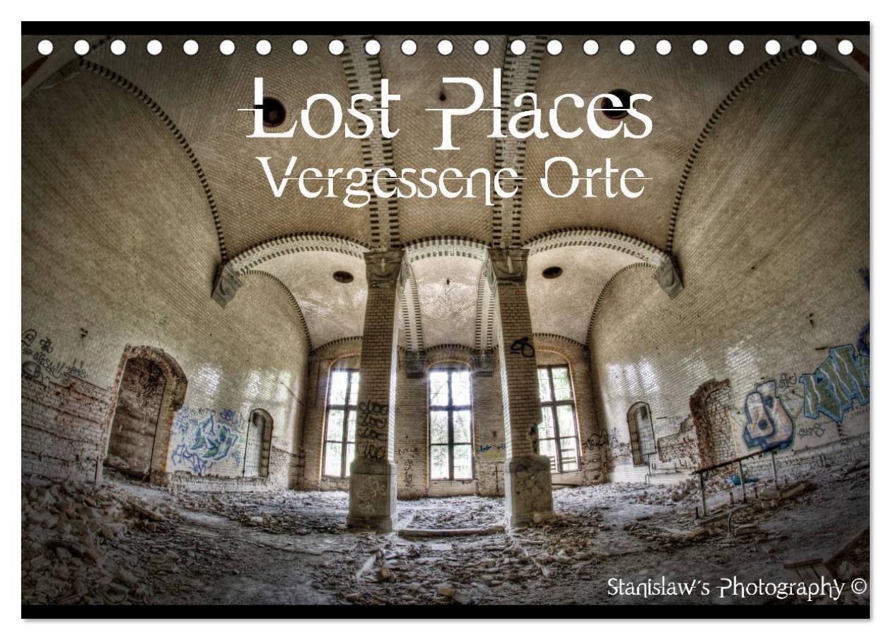 Cover: 9783383512506 | Lost Places, Vergessene Orte (Tischkalender 2024 DIN A5 quer),...