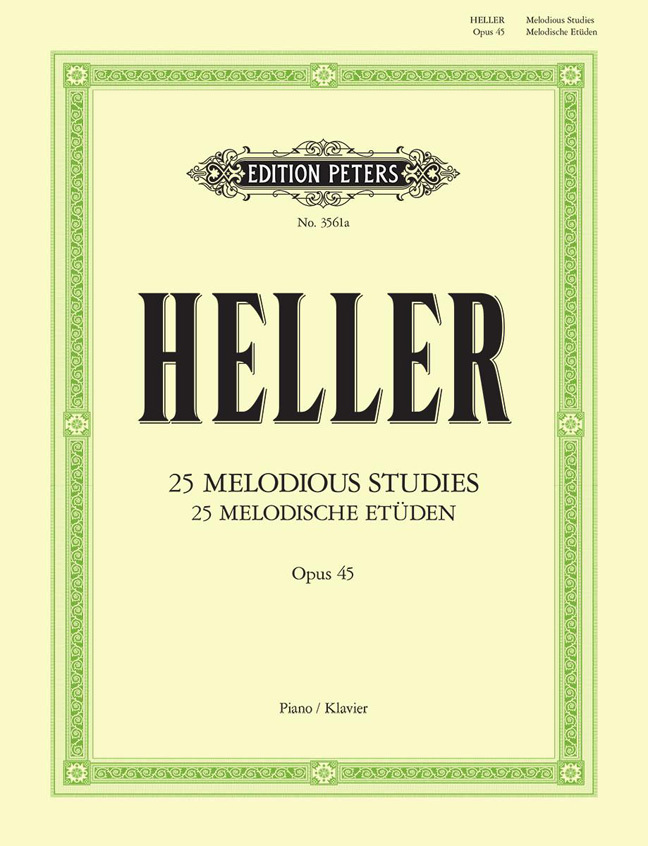 Cover: 9790577081427 | 25 Melodious Studies Op. 45 | Stephen Heller | Buch | Edition Peters