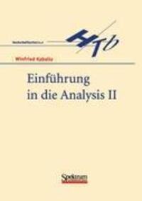Cover: 9783827401984 | Einführung in die Analysis II | Winfried Kaballo | Taschenbuch | x