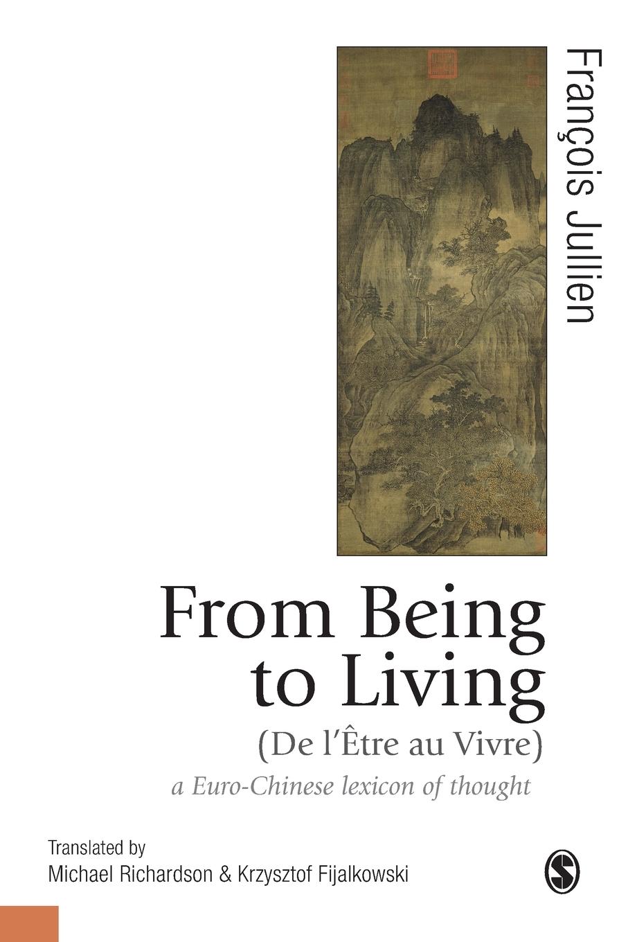 Cover: 9781526487292 | From Being to Living | a Euro-Chinese lexicon of thought | Taschenbuch