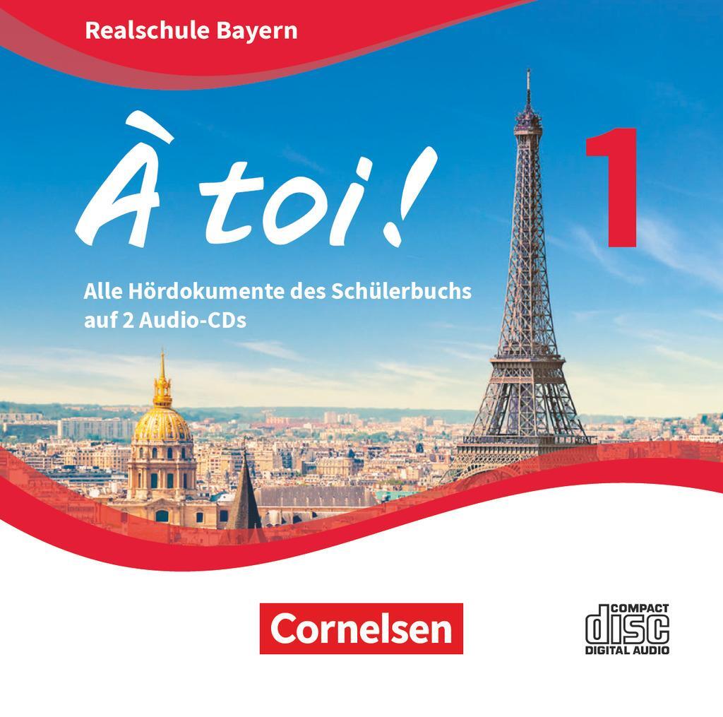 Cover: 9783061222031 | À toi ! Band 1 - Bayern - Audio-CDs | Audio-CD | À toi ! - Bayern
