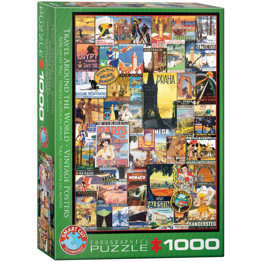 Cover: 628136607551 | Reise um die Welt (Puzzle) | Spiel | In Spielebox | 2022