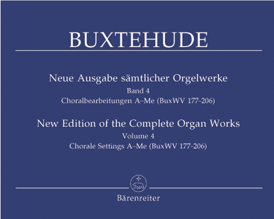 Cover: 9790006503025 | Orgelwerke 4 ( Samtliche ) Choralbearbeitungen A-M | Buxtehude | Buch