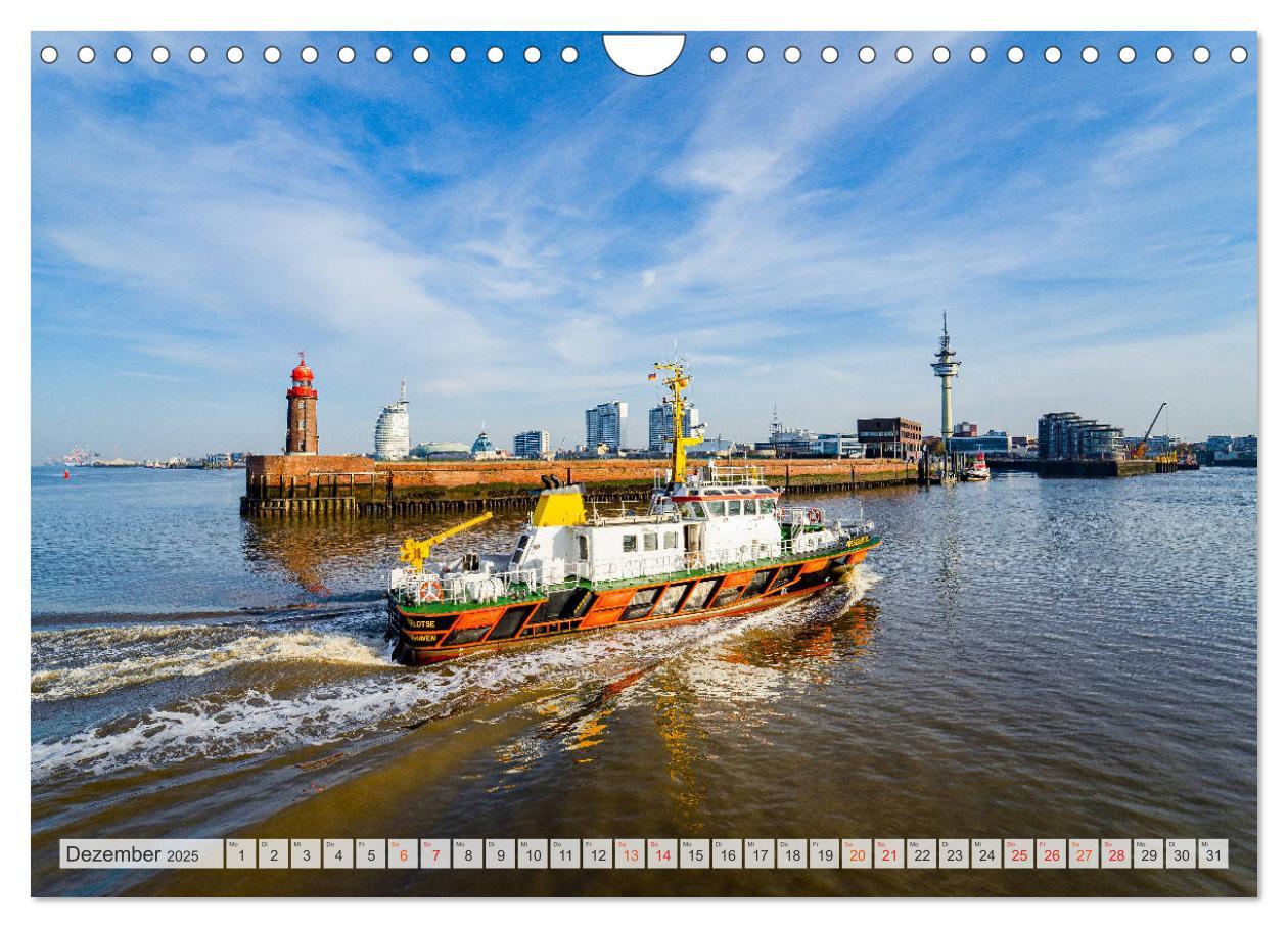 Bild: 9783435182817 | Bremerhaven Stadtansichten (Wandkalender 2025 DIN A4 quer),...