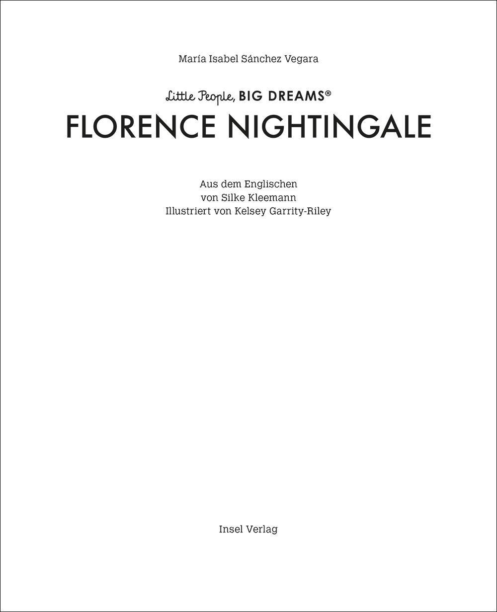 Bild: 9783458644057 | Florence Nightingale | María Isabel Sánchez Vegara | Buch | 32 S.