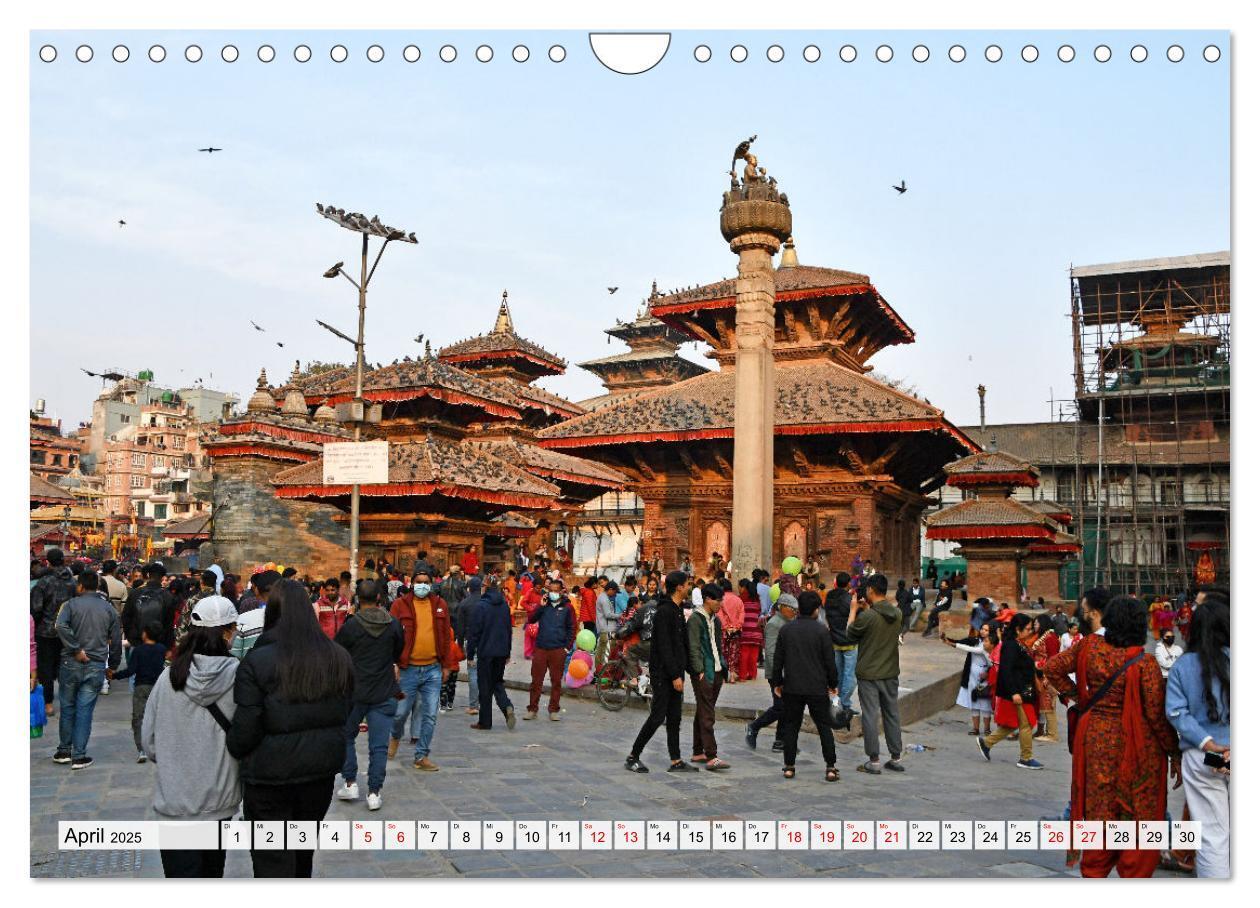 Bild: 9783383828058 | KATHMANDU, Nepals Hauptstadt (Wandkalender 2025 DIN A4 quer),...