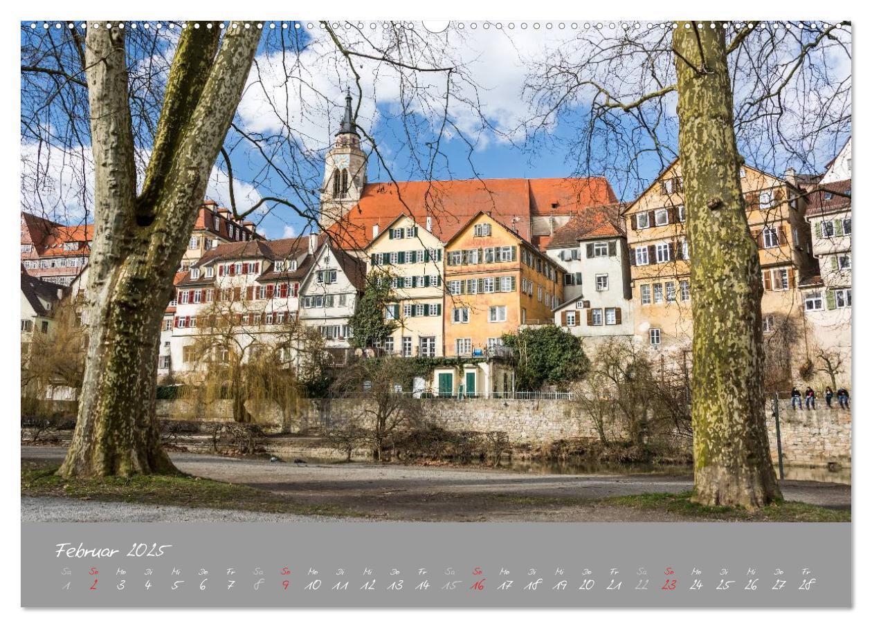 Bild: 9783435571178 | Zwölf Monate in Tübingen (Wandkalender 2025 DIN A2 quer), CALVENDO...