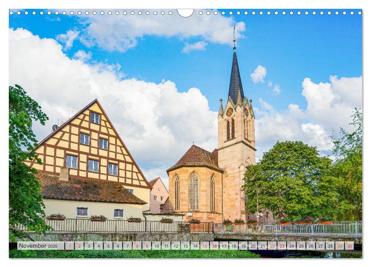 Bild: 9783435223572 | Schwabach Impressionen (Wandkalender 2025 DIN A3 quer), CALVENDO...