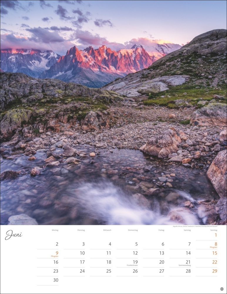 Bild: 9783756405251 | Schönes Alpenland Posterkalender 2025 | Kalender | Spiralbindung