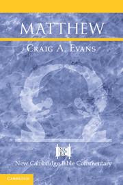 Cover: 9780521011068 | Matthew | Craig A. Evans | Taschenbuch | Englisch | 2015