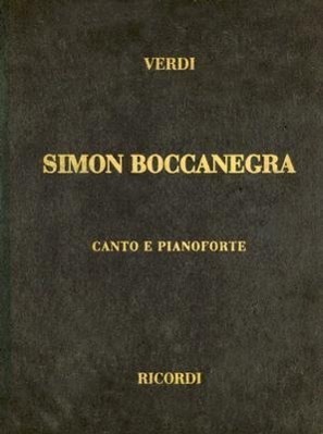 Cover: 9780634072512 | Simon Boccanegra: Canto E Pianoforte | Mario Parenti | Buch | Englisch