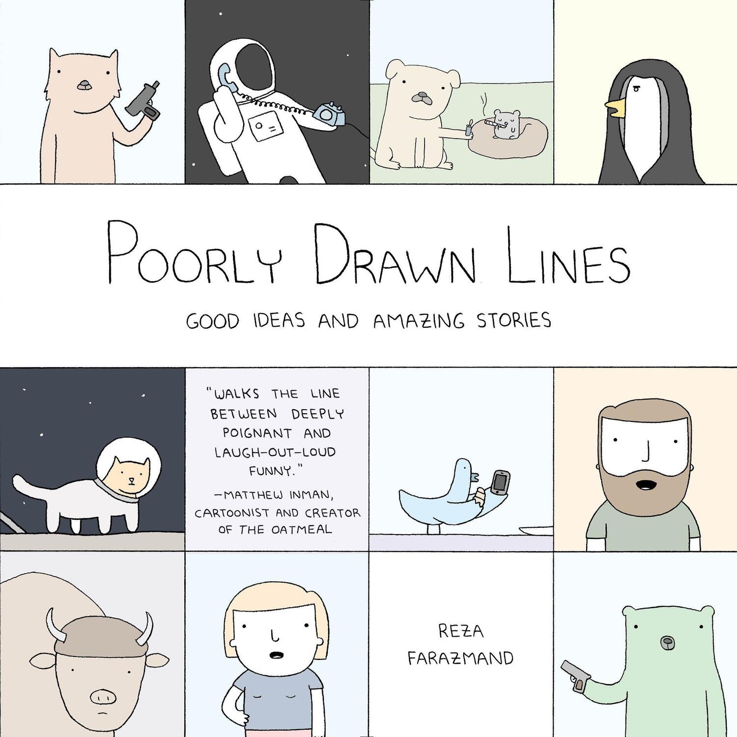 Cover: 9780147515421 | Poorly Drawn Lines | Good Ideas and Amazing Stories | Reza Farazmand