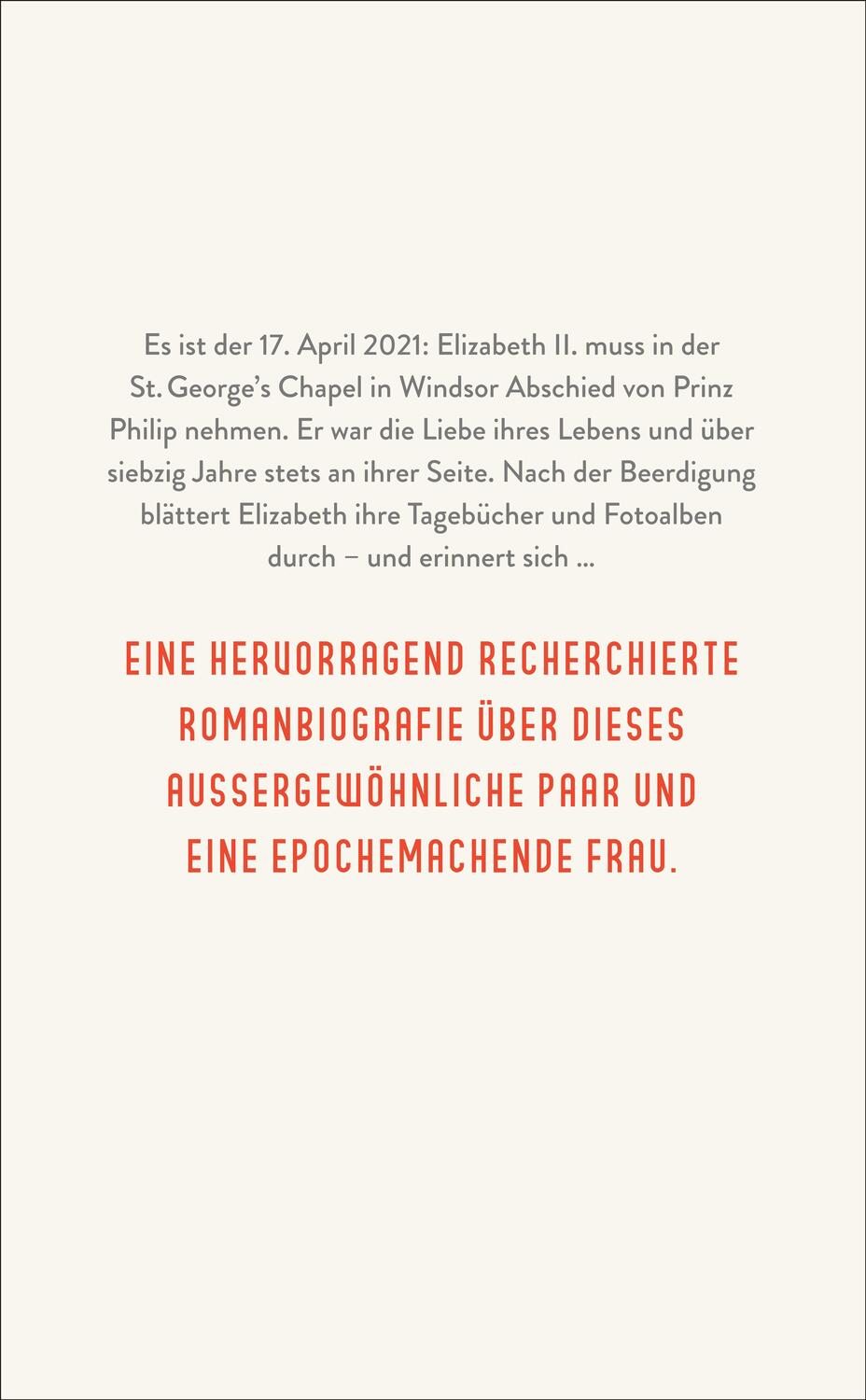 Rückseite: 9783458682967 | Elizabeth II. und die Lieben ihres Lebens | Gabriele Diechler | Buch