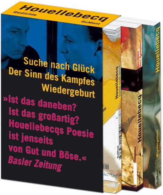 Cover: 9783832179762 | Suche nach Glück. Der Sinn des Kampfes. Wiedergeburt | Houellebecq