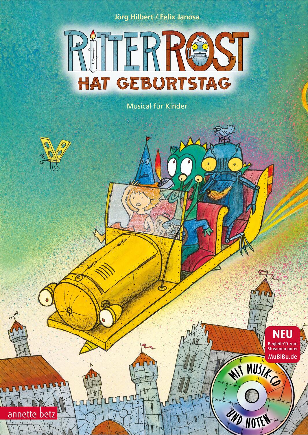 Cover: 9783219118353 | Ritter Rost 6: Ritter Rost hat Geburtstag (Ritter Rost mit CD und...