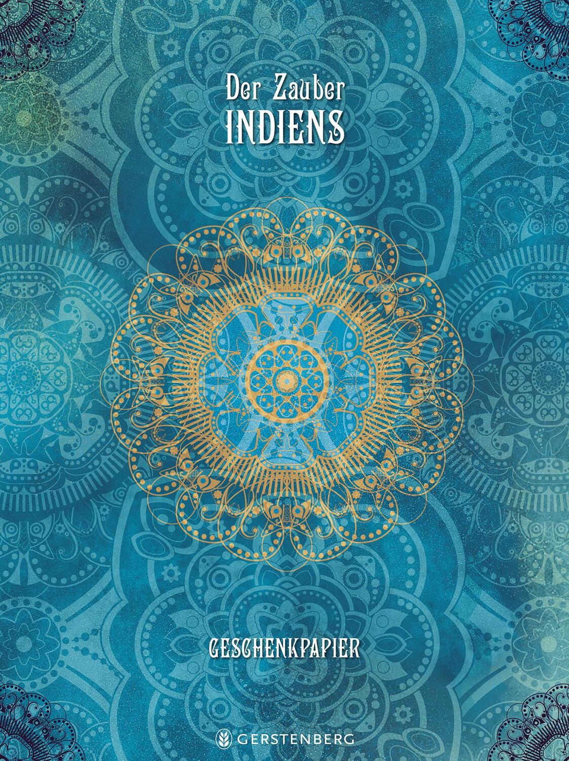 Cover: 4250915933153 | Der Zauber Indiens Geschenkpapier-Heft - Motiv Blaue Träume | Stück