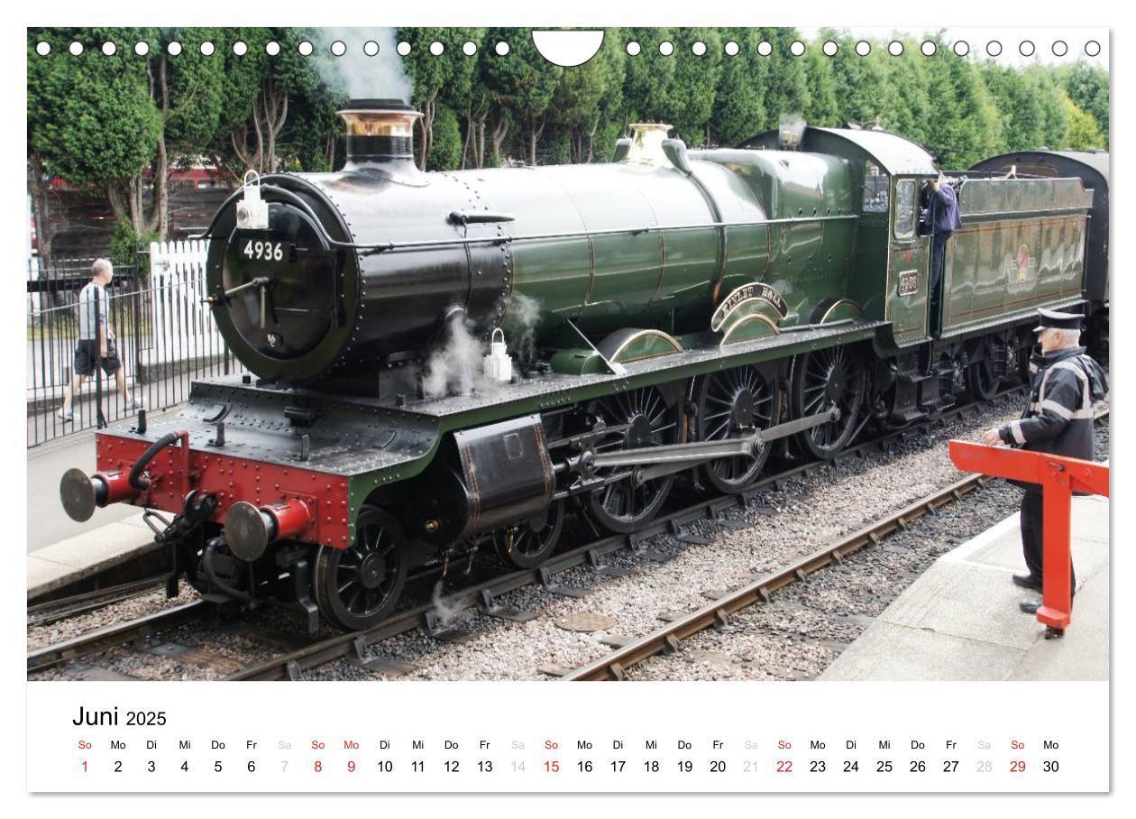 Bild: 9783435668304 | Nostalgische Eisenbahnen Englands (Wandkalender 2025 DIN A4 quer),...