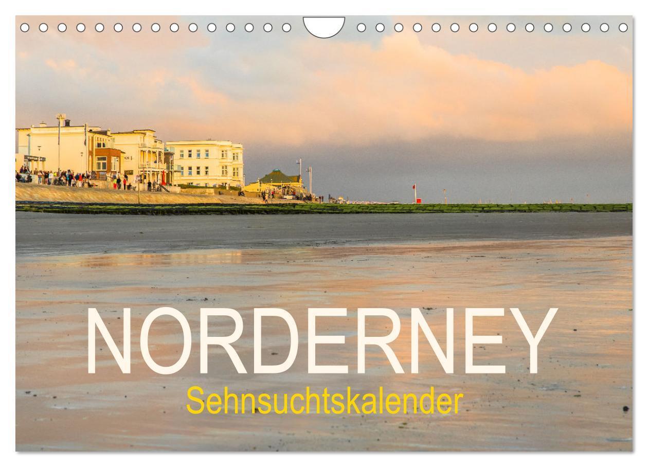 Cover: 9783457209387 | Norderney Sehnsuchtskalender (Wandkalender 2025 DIN A4 quer),...