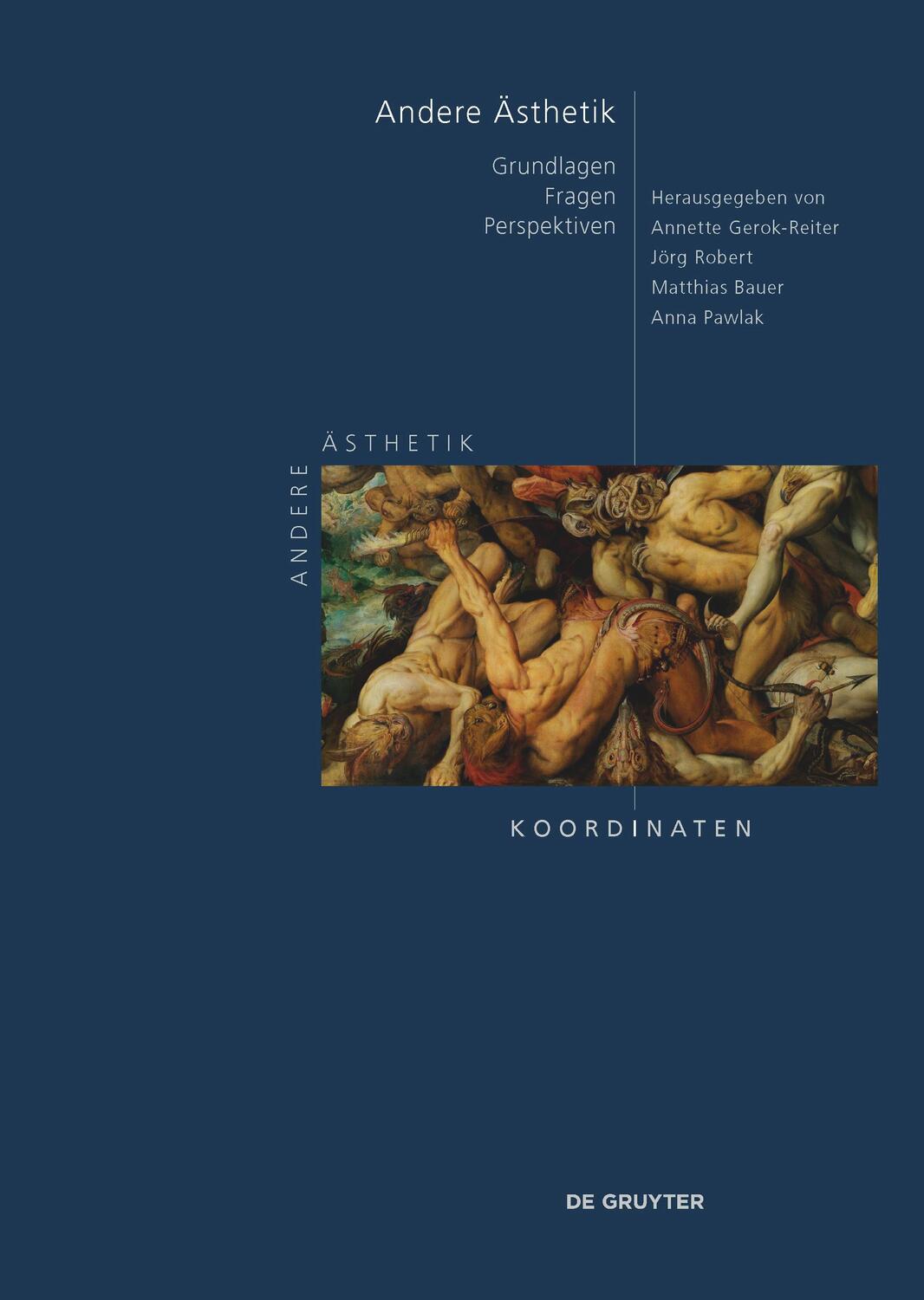 Cover: 9783110692648 | Andere Ästhetik | Grundlagen - Fragen - Perspektiven | Buch | XII