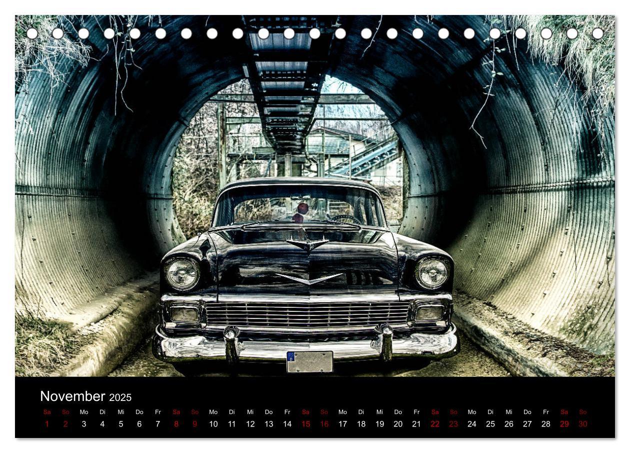 Bild: 9783435397723 | American Automobile (Tischkalender 2025 DIN A5 quer), CALVENDO...