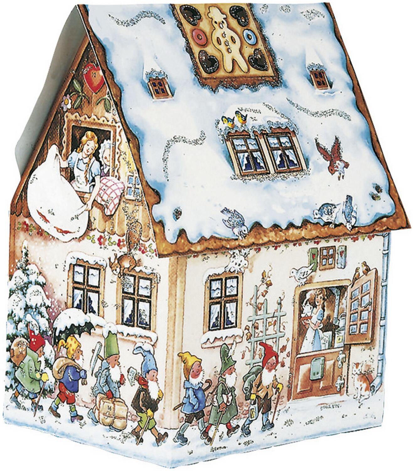 Cover: 9783782799942 | Adventskalender "Märchenhaus" | 2-teilig zum Aufstellen | Korsch