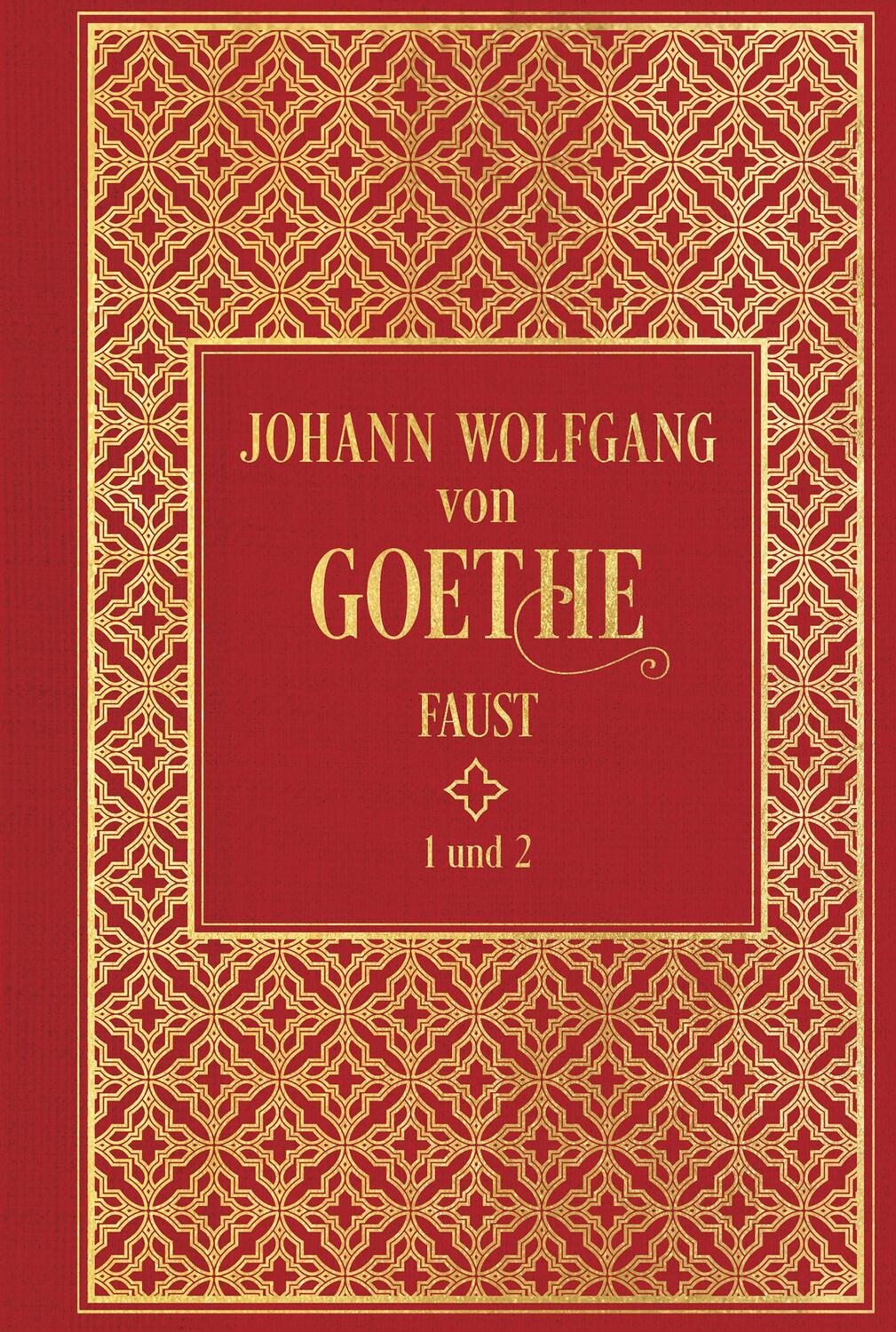 Cover: 9783868206333 | Faust I und II | Leinen mit Goldprägung | Johann Wolfgang von Goethe