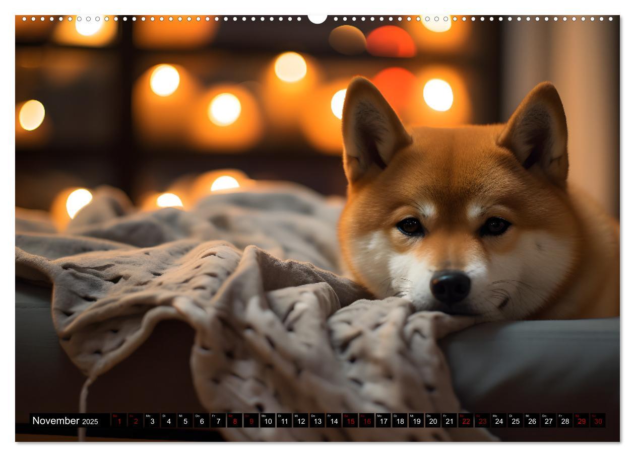 Bild: 9783383858260 | Shiba Inu - Stolz und Anmut (Wandkalender 2025 DIN A2 quer),...