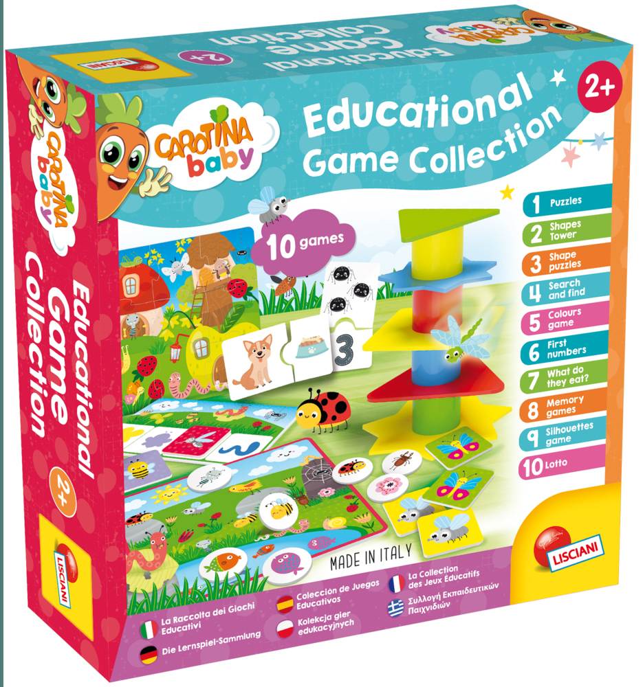 Cover: 8008324080243 | Carotina Baby Educational Games Collection | Spiel | 2021