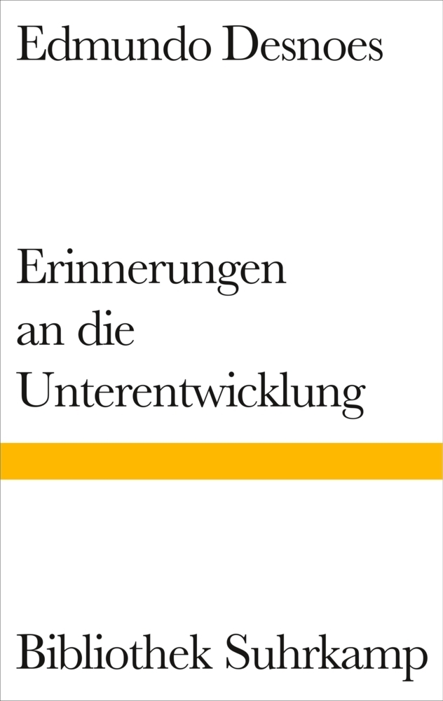 Cover: 9783518224359 | Erinnerungen an die Unterentwicklung | Roman | Edmundo Desnoes | Buch