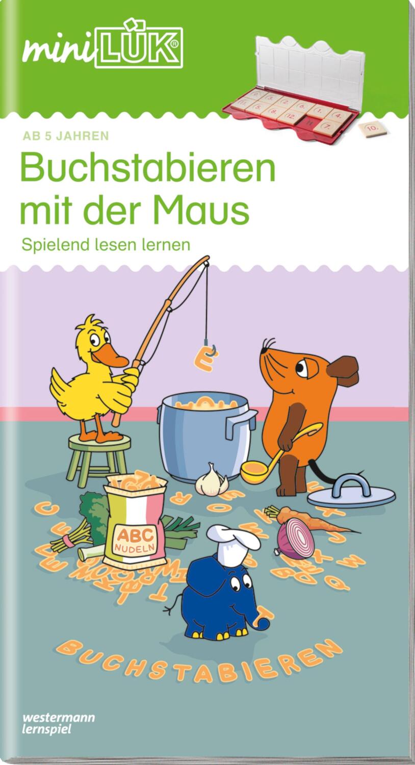 Cover: 9783894143596 | miniLÜK. Buchstabieren mit der Maus | Spielend lesen lernen | Deutsch
