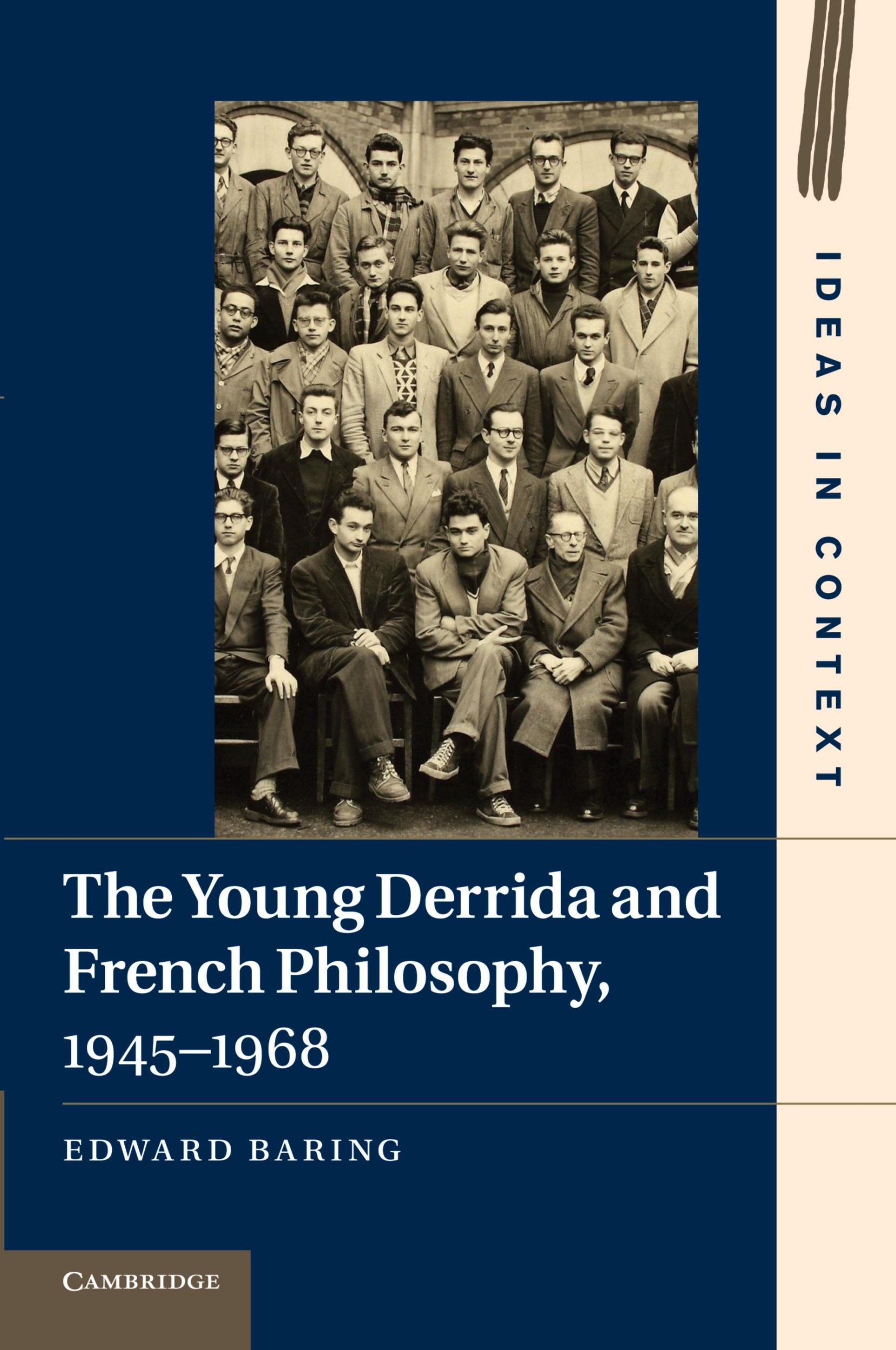 Cover: 9781107674622 | The Young Derrida and French Philosophy, 1945 1968 | Edward Baring