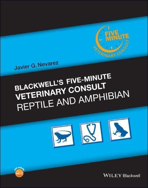 Cover: 9781119233725 | Blackwell's Five-Minute Veterinary Consult: Reptile and Amphibian